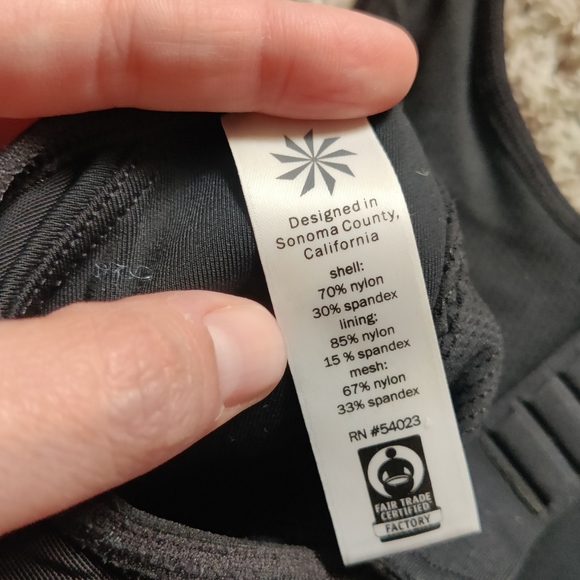 Athleta Stealth Bra Black - Picture 11 of 15